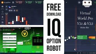 Free Download IQ Option-Olymp Trade Robot 2021| Virtual World Pro Bot V21 & V22|Auto Trading Signals