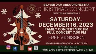 BDAO 7 PM Christmas Concert Dec 16, 2023 2nd half