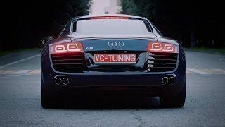 Moscow | Audi R8 V8 | VC-Tuning | Armytrix Titanium Exhaust - Revs, Acceleration, Tunnel