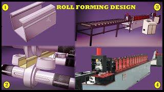 How to Design for Roll Forming OR Make roll forming machine?? ▶  Roll forming process  ◀