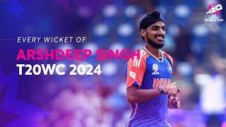 Incredible left-arm pacer shines for India | Every Wicket of Arshdeep Singh | T20WC 2024