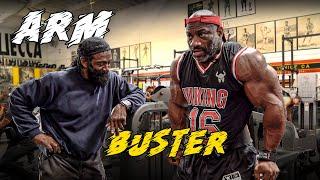 CHARLES GLASS | INSAINE ARM WORKOUT WITH DEXTER JACKSON