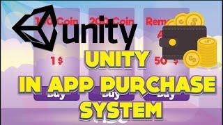 Unity - Uygulama İçi Satın Alma (In App Purchase System)