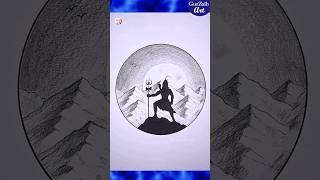 Lord shiva drawing tutorial #shorts #shivratri