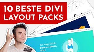 10 BESTE kostenlose Divi-Theme LAYOUT PACKS!