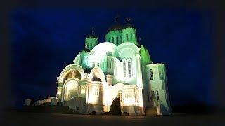 World Famous Huge Monastery in a Tiny Provincial Russian Village