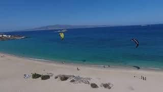 September Surfing Vibes at Mikri Vigla // Kitesurfing at Naxos