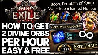 Path of Exile 2 - Make 2 Divine Orbs An Hour EASY - Best Trial of the Sekhemas Currency Farm Guide!