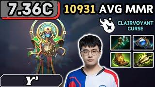 7.36c - Y' ORACLE Hard Support Gameplay 22 ASSISTS - Dota 2 Full Match Gameplay