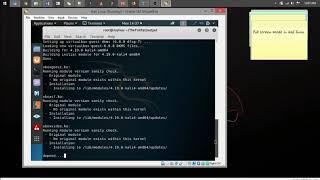 Full screen kali linux in virtual box