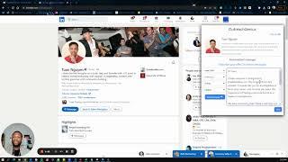 How to use AI to create personalized messages on LinkedIn | Chrome extension demo | Lead generation