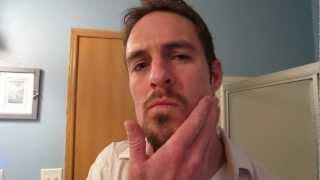 Chris Reeve Knives Professional Soldier Shave Test