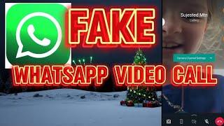 How to do a Fake WhatsApp Video Call without showing your face on the camera