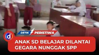 Respons Disdikbud Medan soal Anak SD Belajar di Lantai Gegara Nunggak SPP