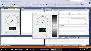 Gauges and Controllers Interface example in Microsoft Visual C# Part 03