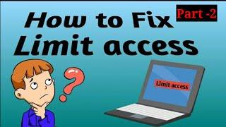 Fix limited access wifi problem windows 7/8/10 | Limited access wireless connection problem