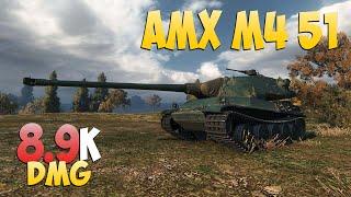 AMX M4 51 - 6 Kills 8.9K DMG - Natürlich! - World Of Tanks