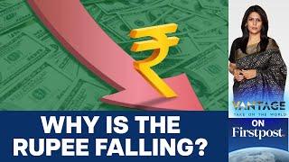 Indian Rupee Suffers Biggest Drop in 2 Months | Vantage with Palki Sharma