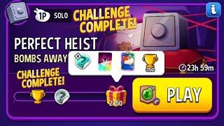 Bombs Away Rainbow Solo Challenge Perfect Heist | Match Masters Solo Challenge | Match Masters