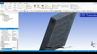 CFD Simulation of Automobile Radiator or Cross Flow Heat Exchanger