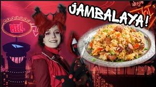 Jambalaya according to ALASTOR'S recipe!/ secret VIDEO from Vox's archives