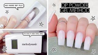 DIY DIP POWDER NAILS AT HOME USING THE GEL METHOD | The Beauty Vault