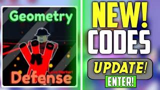 GEOMETRY DEFENSE! NEW CODES 2023 || ROBLOX *UPDATE* GEOMETRY DEFENSE CODES 2023