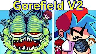 Friday Night Funkin' VS Gorefield V2 FULL WEEK + Ending (FNF Mod) (Garfield Gameboy'd/Creepypasta)