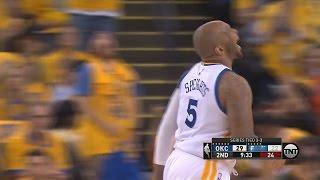 Marreese Speights Knocks Down a Three | Thunder vs Warriors | Game 7 | May 30, 2016 | NBA Playoffs