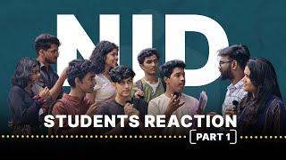 NID DAT PRELIMS 2024 EXAM STUDENT REACTION | STUDENT EXPERIENCES OF NID EXAM |NID 2024 |PART 1 #nid