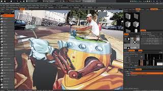 3d street art turned into 3d.