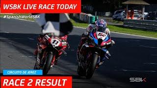  Race 2 Results WSBK Jerez 2024 #SpanishWorldSBK - Red flag and Winning for Toprak 