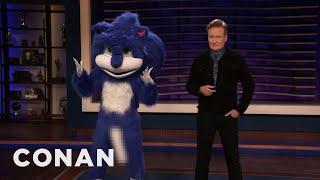 The New & Improved Sonic The Hedgehog Stops By CONAN | CONAN on TBS