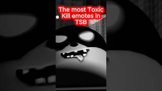 Most TOXIC DEATH EMOTES  The Strongest Battlegrounds ROBLOX #shorts