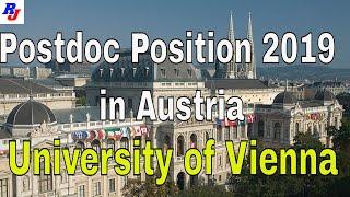 Postdoc Position 2019 in Austria | University of Vienna | Researchersjob