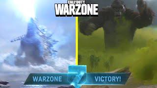 Godzilla vs King Kong Kong Victory Cutscene - Cod: Warzone [Operation Monarch]
