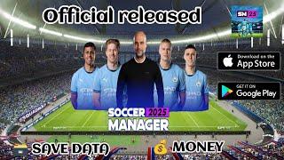 Official released Soccer Manager 2025 Save Data