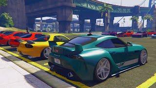 GTA5 STANCE CARZBLOCK PARTYWILD MEET NEWDLC!!!