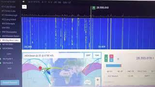 10 Meter Phone Activity Listening With Computer Remote Base