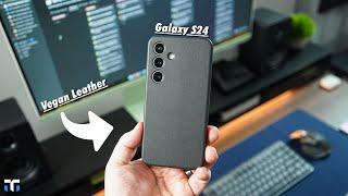 Samsung Galaxy S24 Official Vegan Leather Case Review!