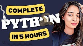 FULL Python - PGT - Computer Science | Complete PYTHON in ONE CLASS | For all PGT Exams