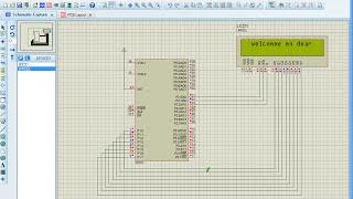 How to scroll data in LCD display(using 8051)