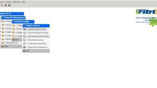 Fitrix ERP General Ledger Overview