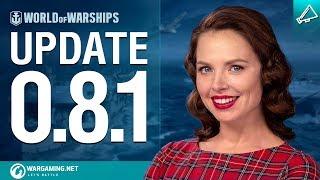 Dasha Presents Update 0.8.1 | World of Warships