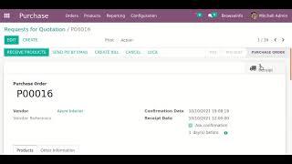 How to Manage Purchase Order Receipt by Date | Odoo Apps Features #Purchase #Order #Receipt #odoo16