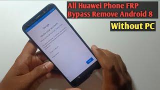 All Huawei Phone FRP Bypass Remove Android 8.0 Without PC | huawei frp bypass 2023honor Frp bypass