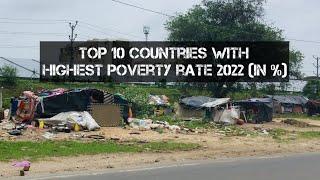 Top 10 countries with highest poverty rate 2022 #shorts | @countrybytes4537