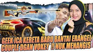 GEEK ICA KERETA BARU McLAREN MENGGANAS KAT ERANGEL FT VOKEY !! MENANGIS NUK TENGOK COUPLE ICAKEY !!