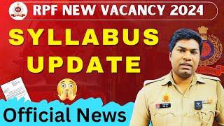 RPF Exam Syllabus Update 2024 | RPF SI & Constable Exam Syllabus Update | RPR SI & Constable Exam