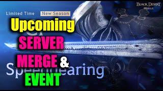 Black Desert Mobile Global Upcoming Update Server Merge & New Event